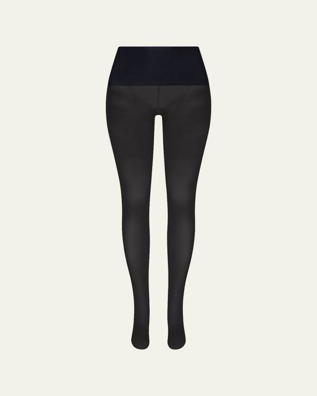 Semi-Opaque Tights, Black
